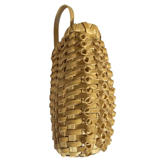 VTG Hancock Suzhou Pineapple Basket 9" New England A Symbol of Country Welcome - Picture 4 of 11